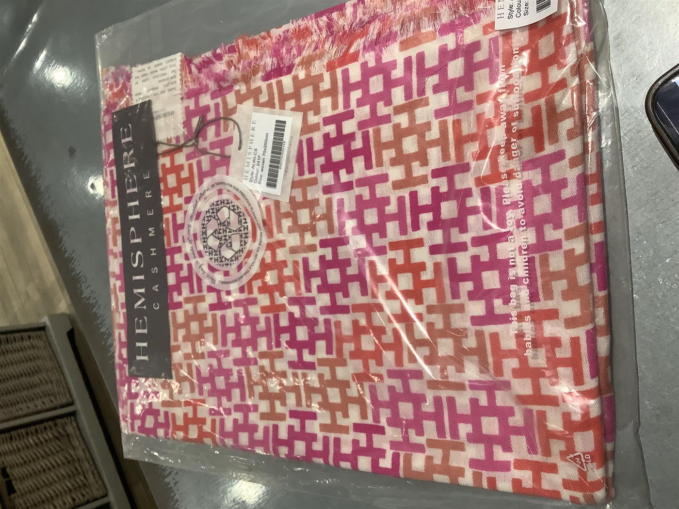 Hemisphere  ALNIKI-CS scarf H print