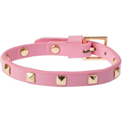 DARK  Leather Star Stud Bracelet Mini
