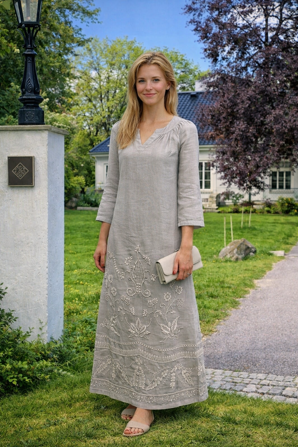 Æther Dress linen Greek – littSNOB & heltCOCO Sandvika Storsenter