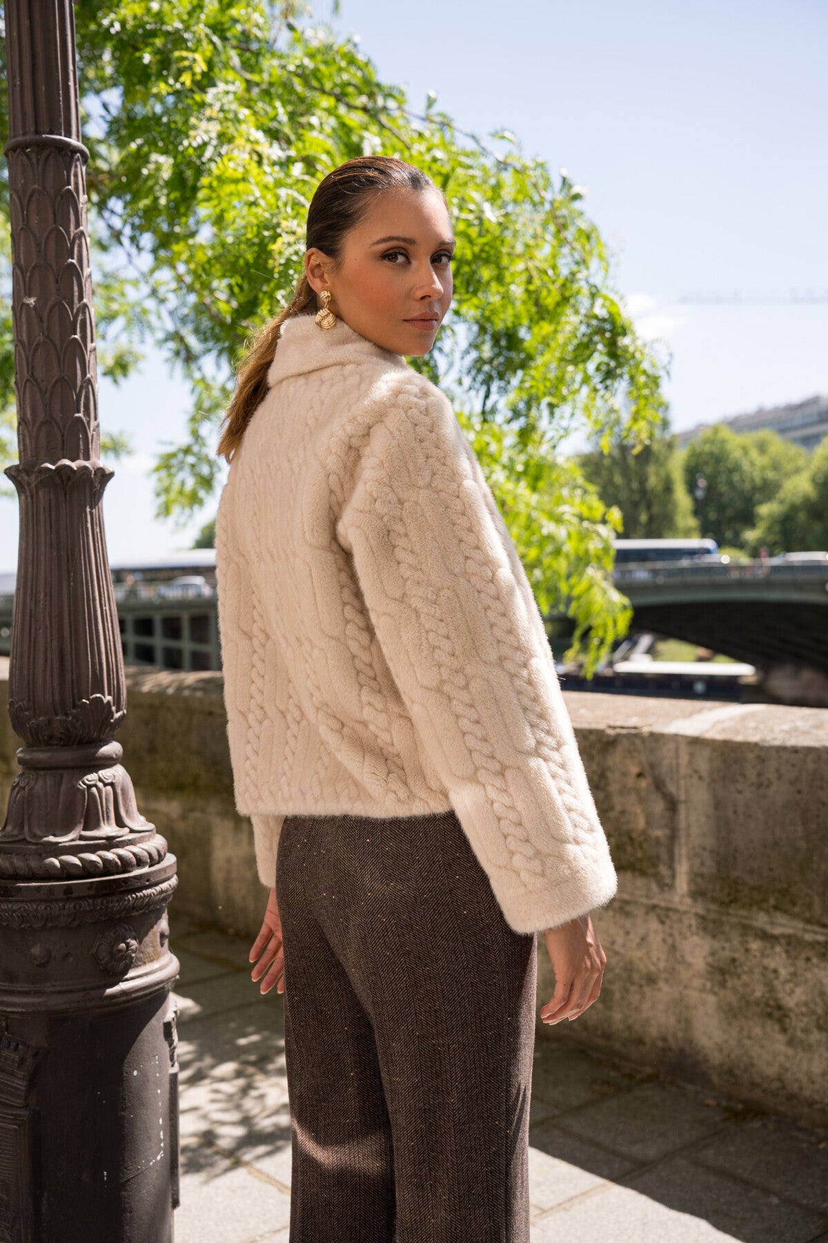Elle & Rosa  Manteau fuskepels