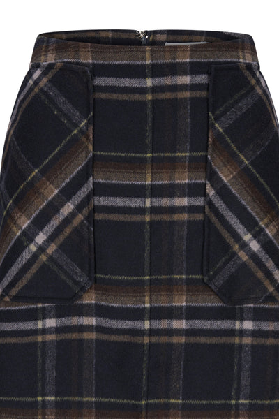 Katrin Uri  Adam Check Skirt
