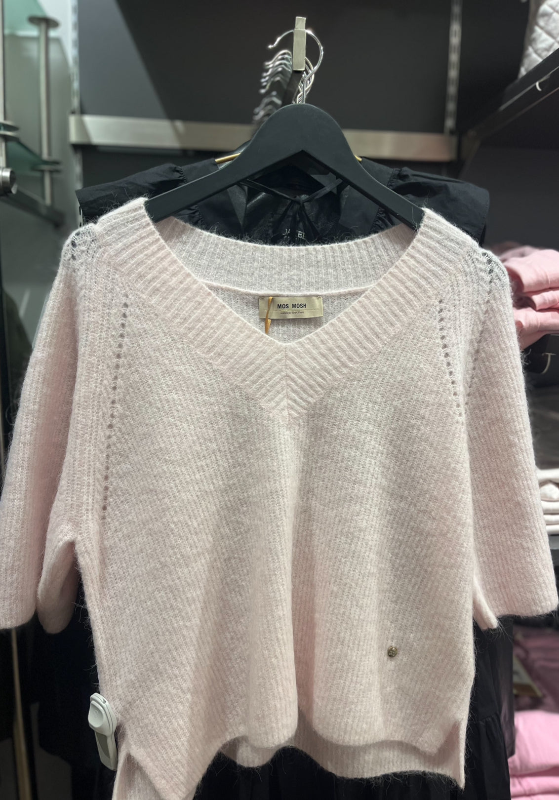 Mos Mosh  Taci 3/4 V-Neck Knit