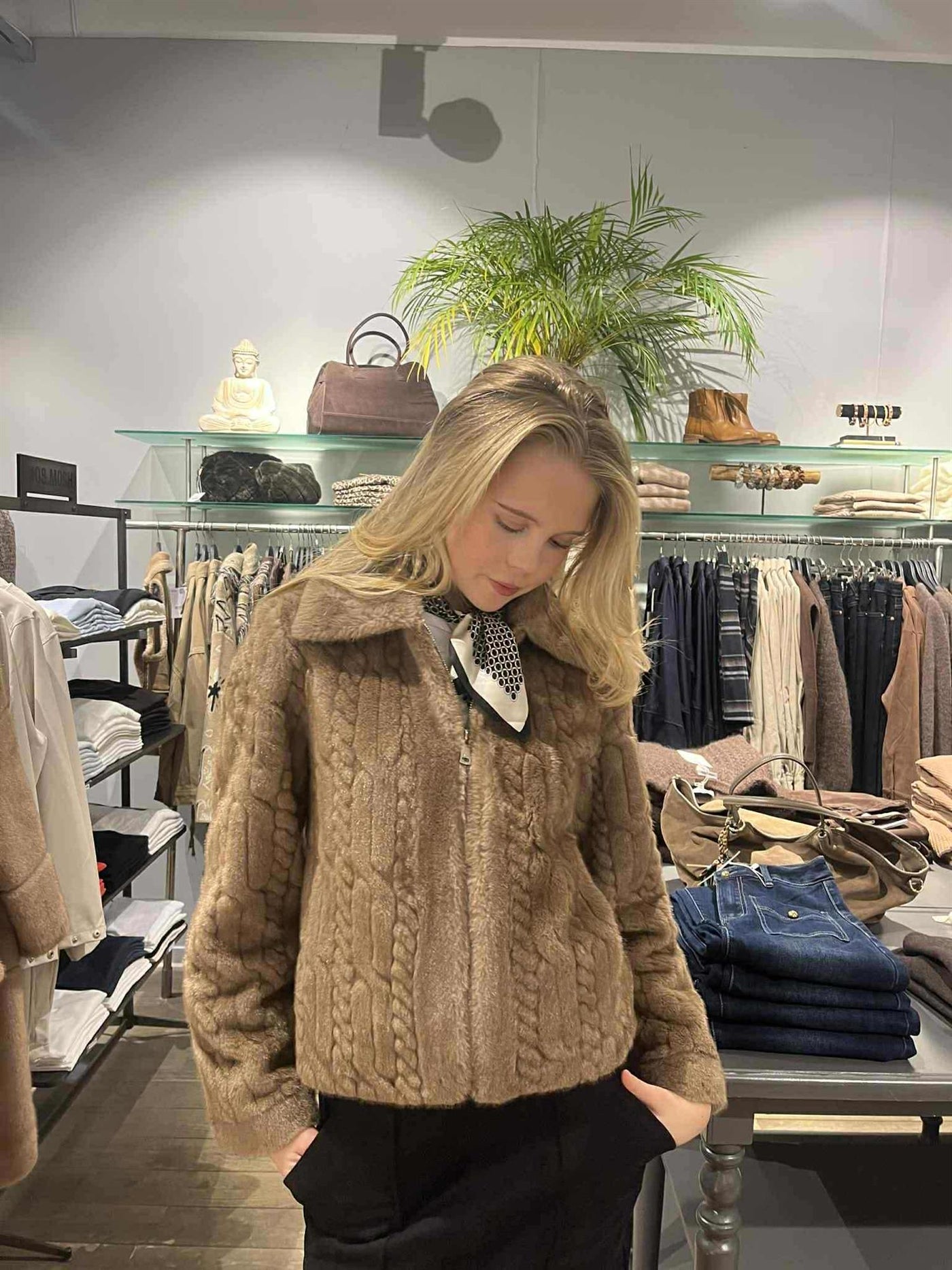 Elle & Rosa  Manteau fuskepels