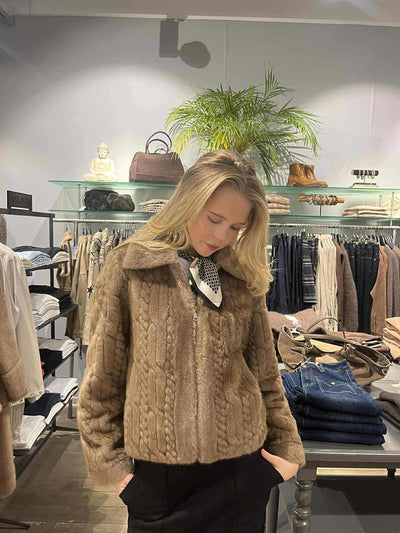 Elle & Rosa  Manteau fuskepels