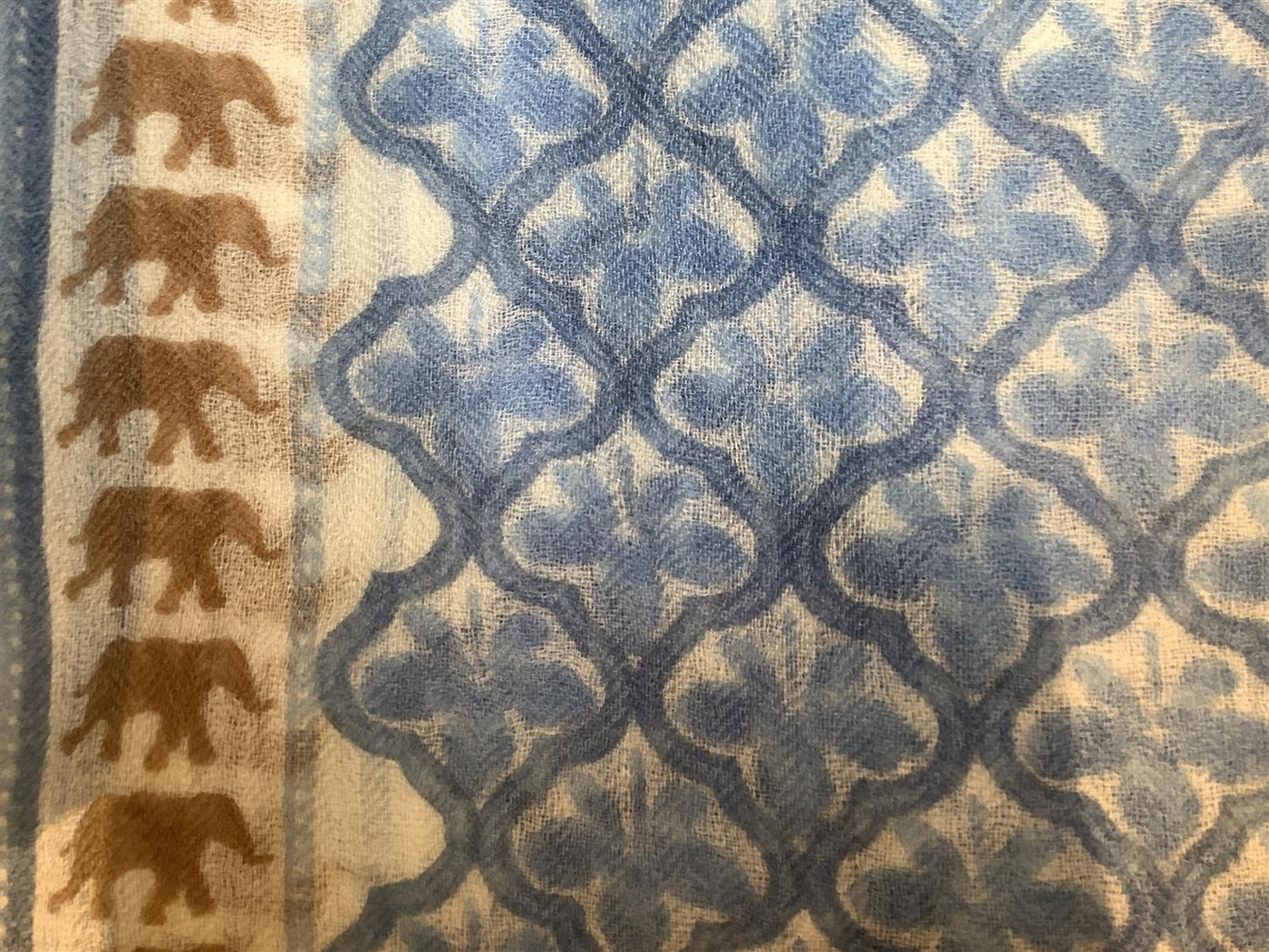 Hemisphere  Nakash-bwb scarf fantasy print woven