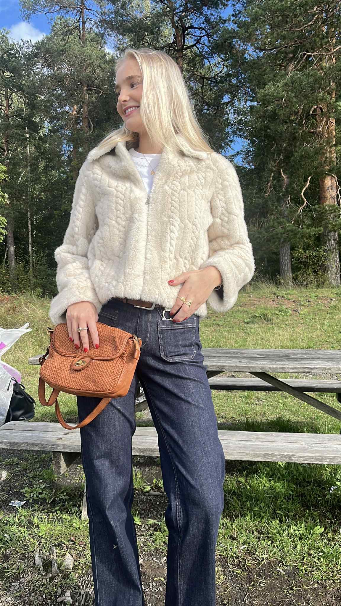 Elle & Rosa  Manteau fuskepels