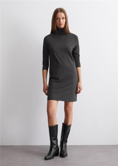 Heavy knit dress