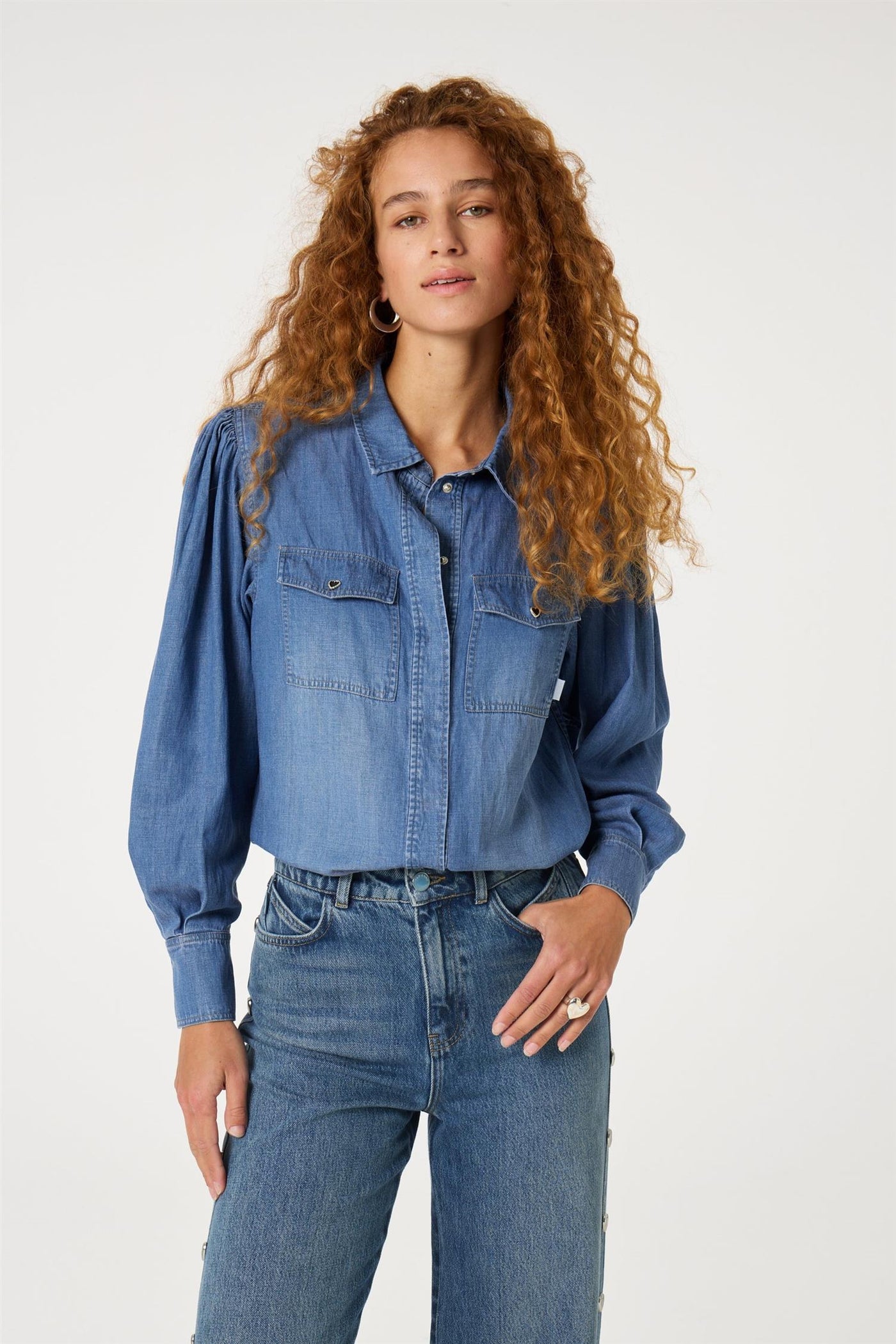 Fabienne Blouse Denim