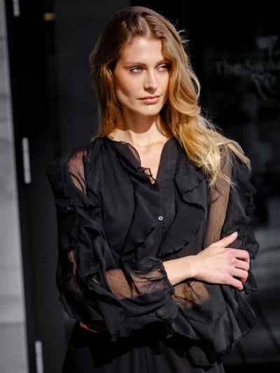 AneMone  RUFFLE BLOUSE