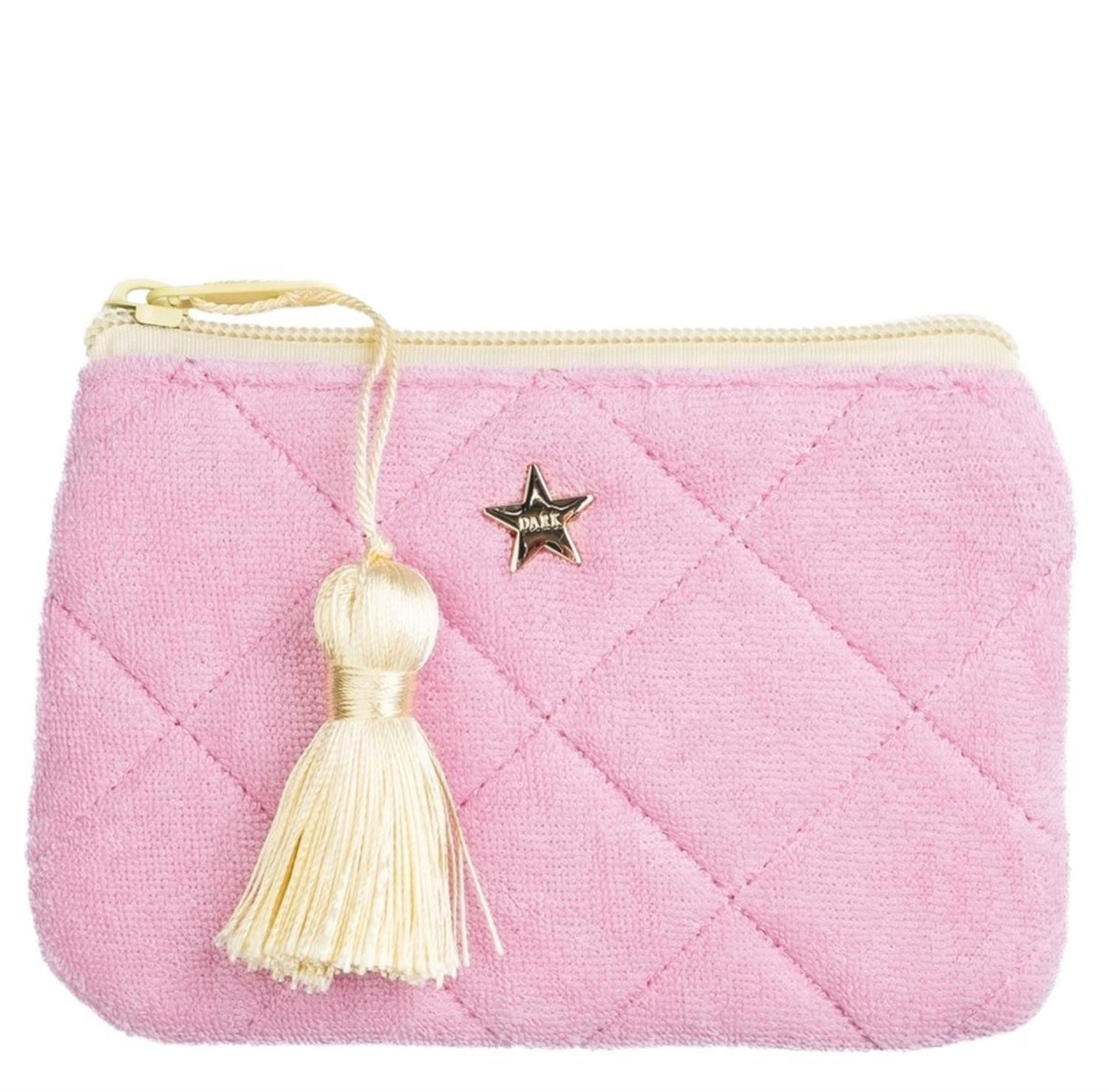 DARK  Terry Quilted mini pouch
