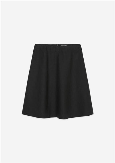 Skirt flared shape knee length
