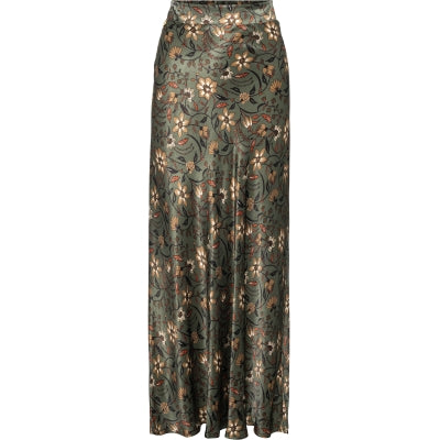 RAH  Long bias cut skirt