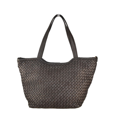 Wilma Rose  Skinnbag med flettet front