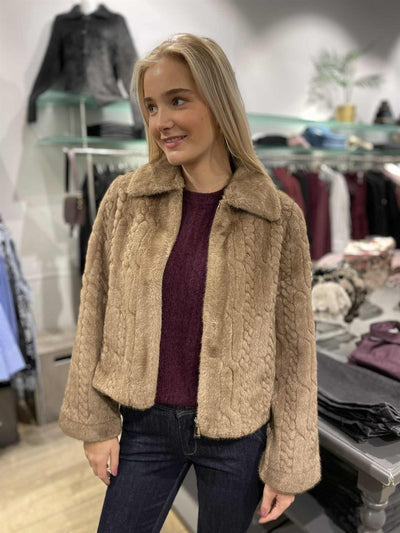 Elle & Rosa  Manteau fuskepels