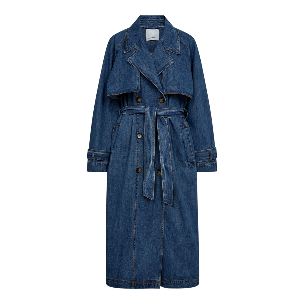 Delina Denim Trench Coat