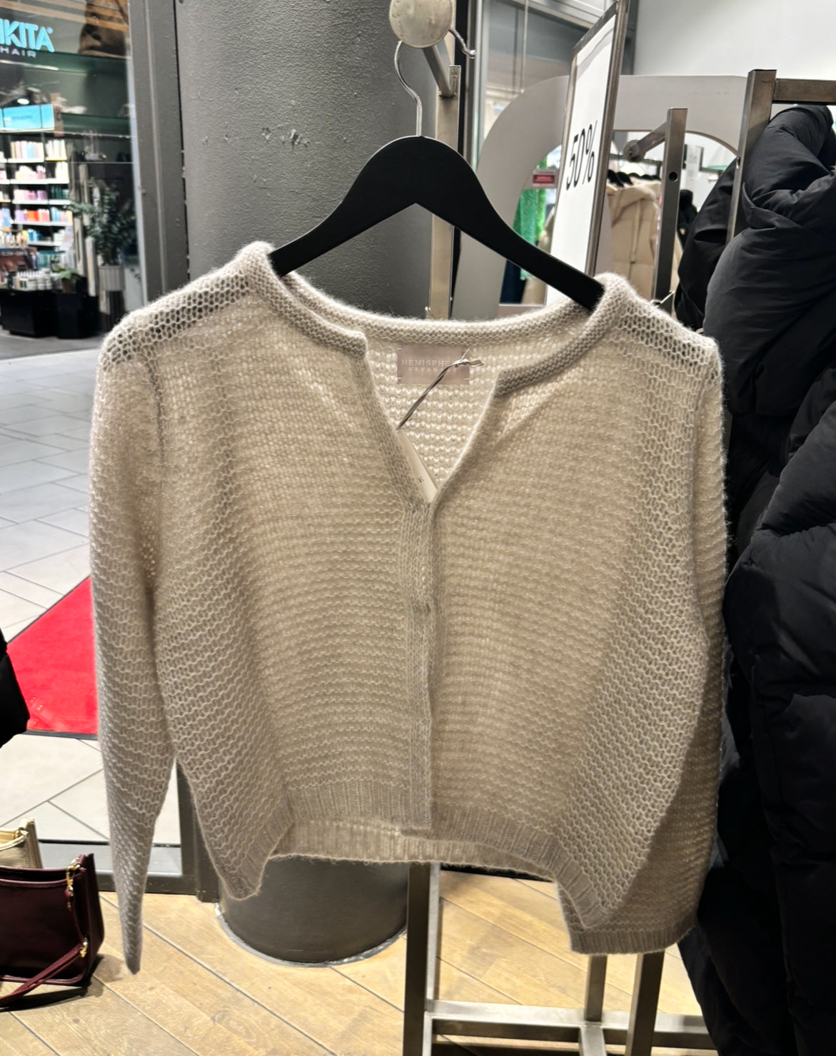 Cardigen R-neck bei mellange