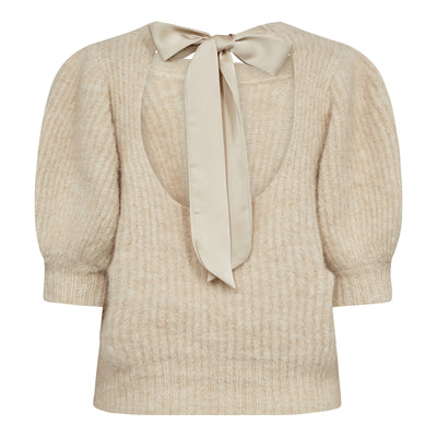 Coralie Bow Rib Knit