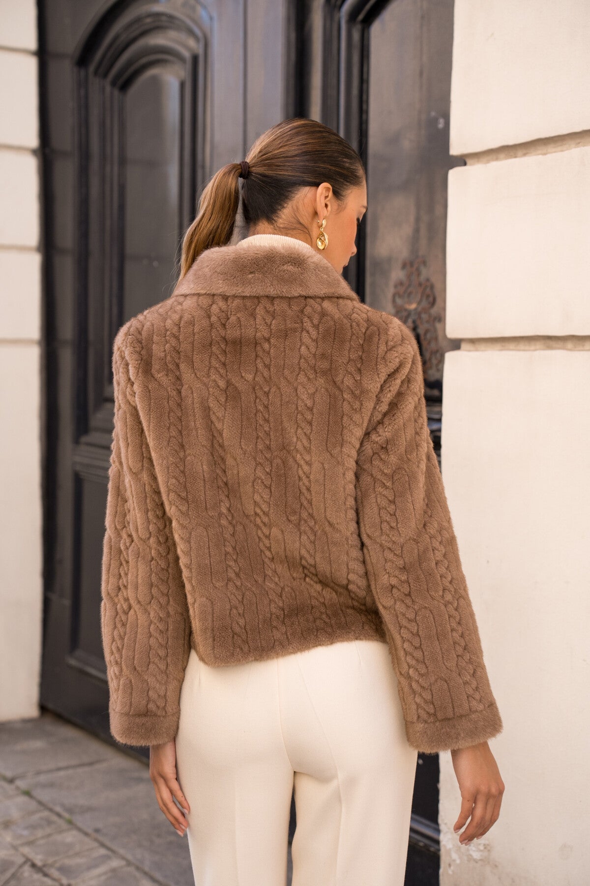 Elle & Rosa  Manteau fuskepels