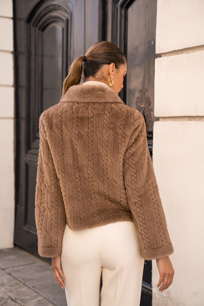 Elle & Rosa  Manteau fuskepels