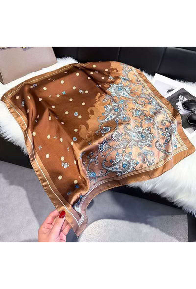 Elle & Rosa  Silk 70x70 cm skjerf