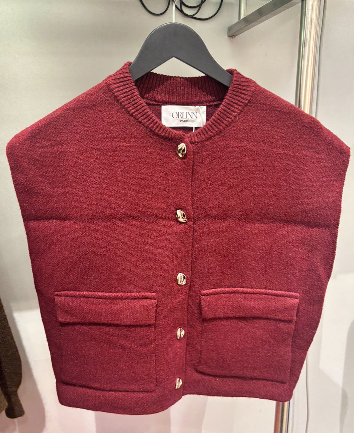 Paris with Love  Orlinn Vest med knapper