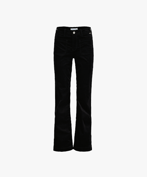 Red Button  Colette frontpatchpockets velvet