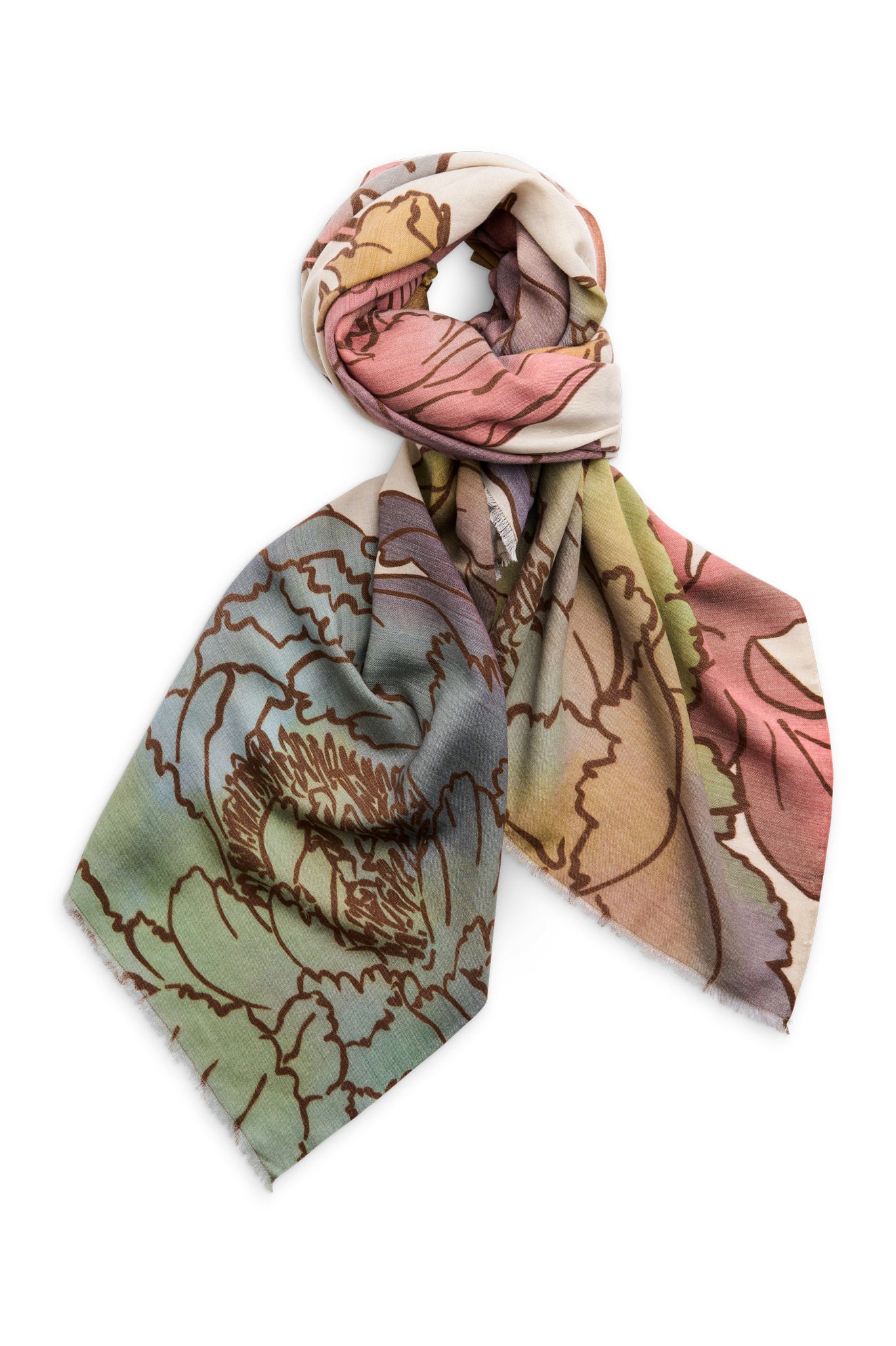 Katrin Uri  Timeless cream scarf