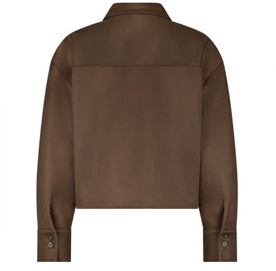 Red Button  Blousejacket 2 tone faux suede