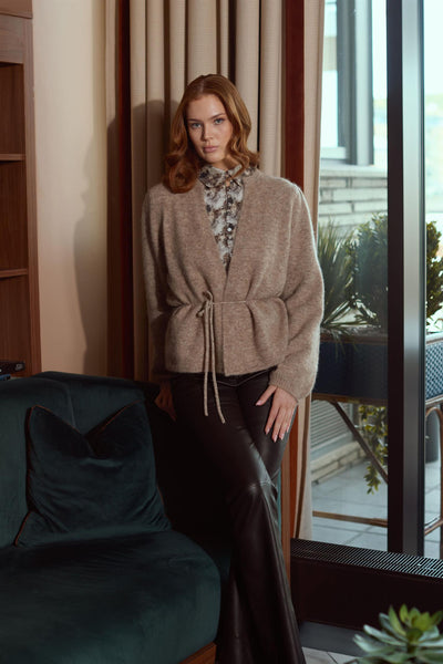 Haust  Belt cardigan