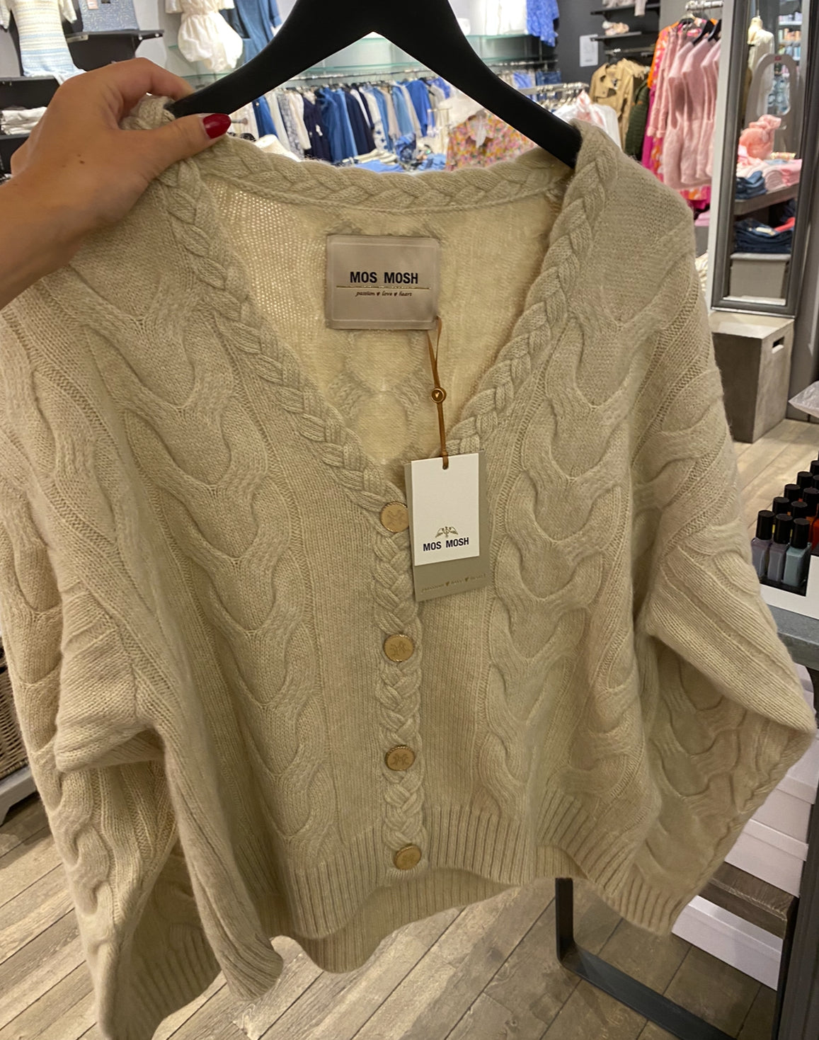 Mos Mosh  Knit Cardigen