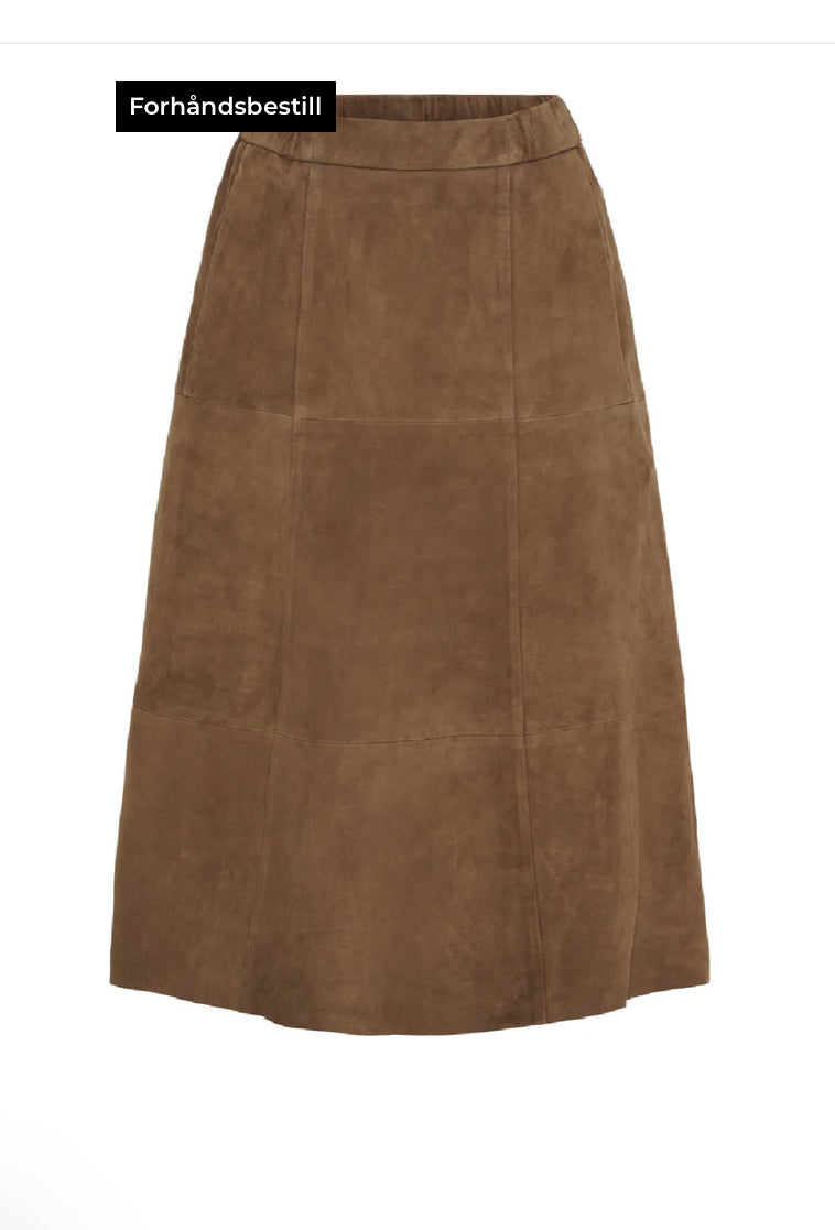 Notyz  Suede Skirt