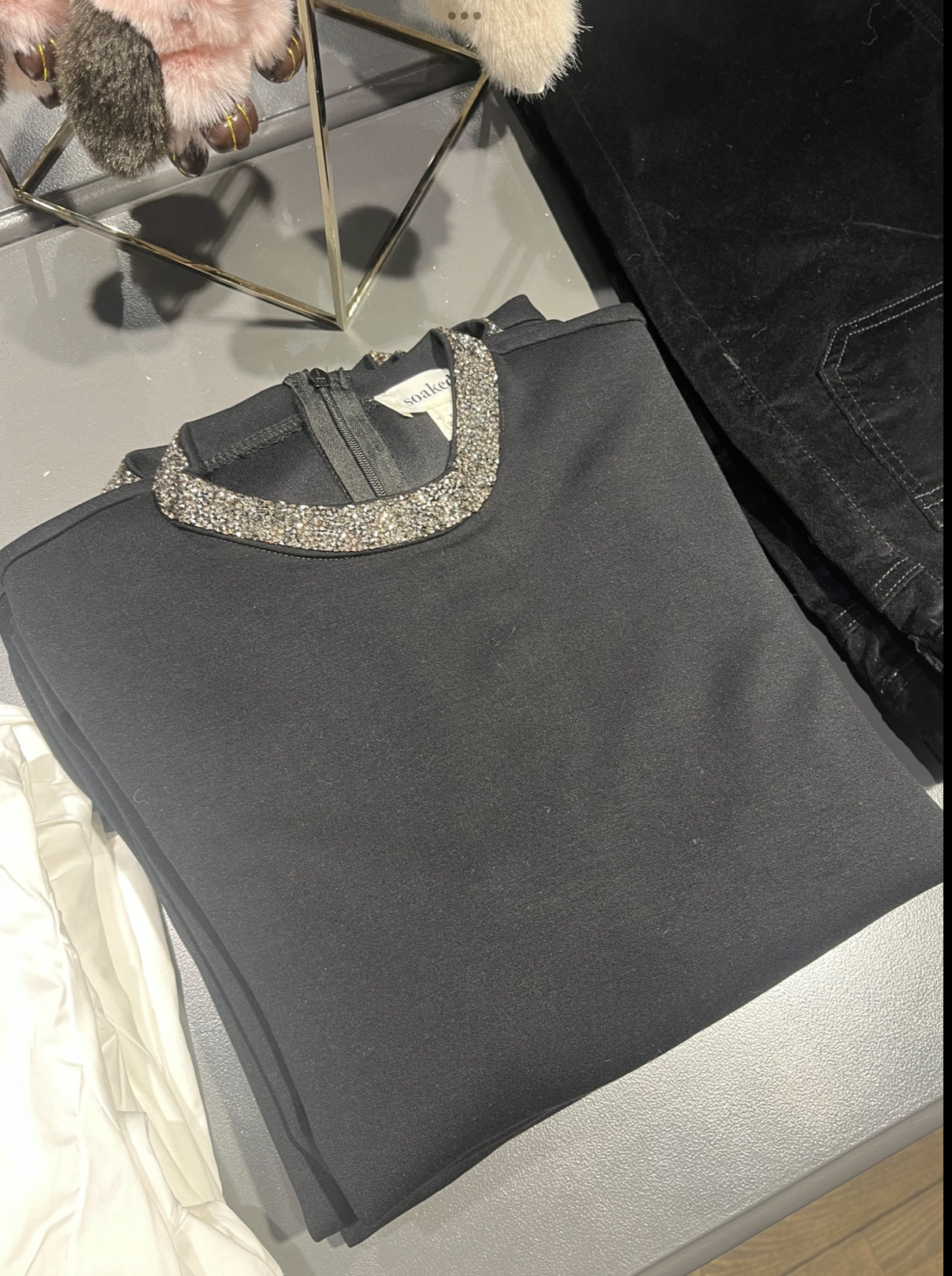 Soaked in luxury  Marigold Embellished Tee