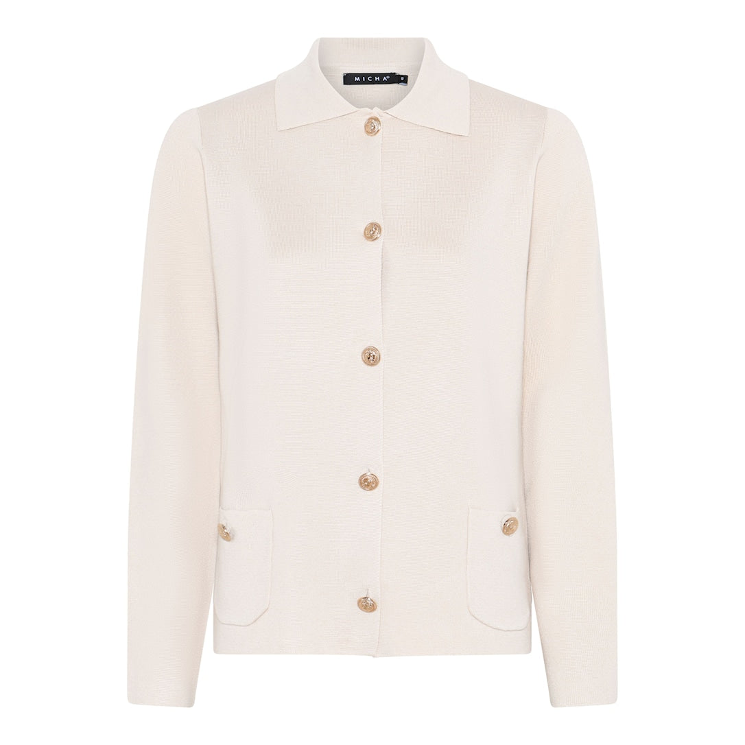 Micha  Cardigan med krage