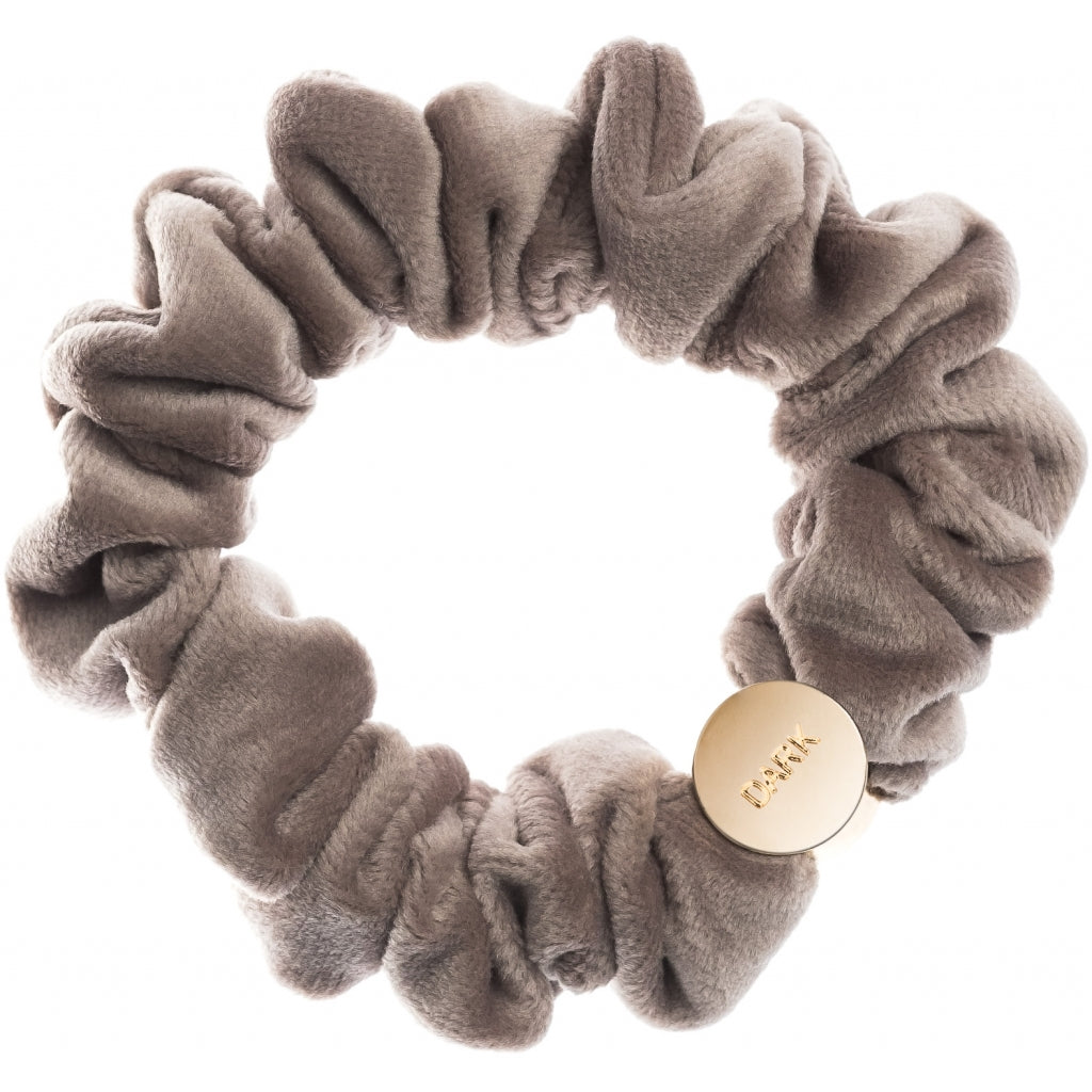 DARK  Velvet mini scrunchie