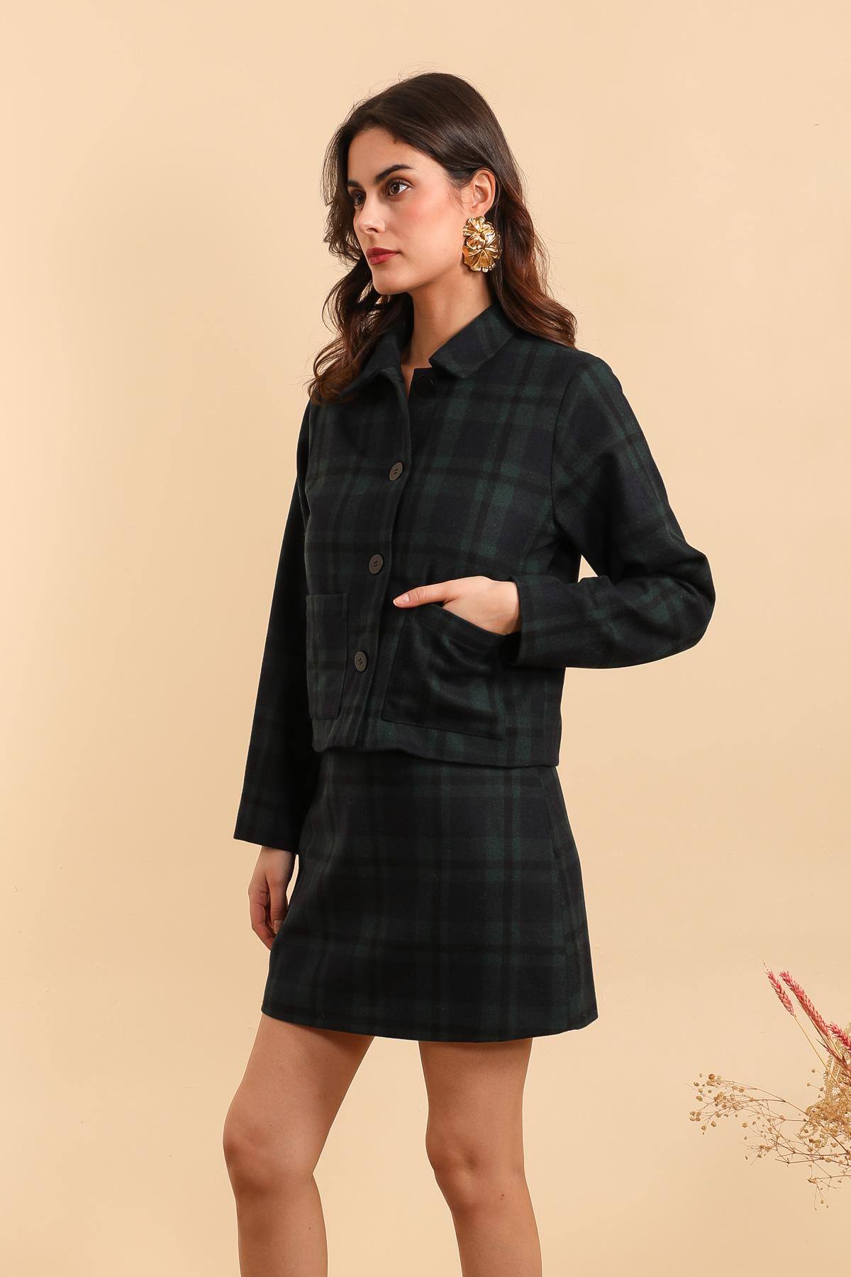 Elle & Rosa  Checked jacket