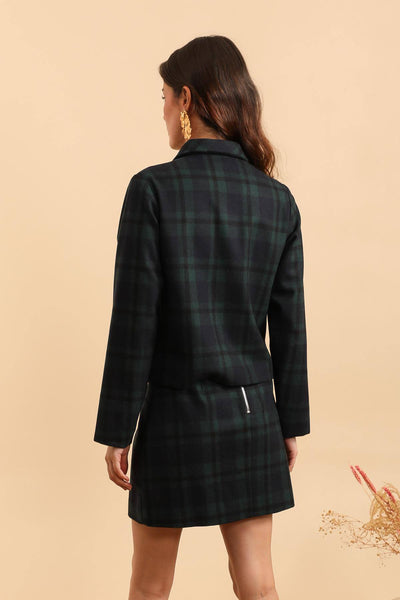 Elle & Rosa  Plaid skirt