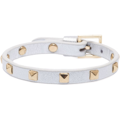 DARK  Leather Star Stud Bracelet Mini