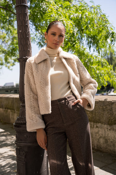 Elle & Rosa  Manteau fuskepels