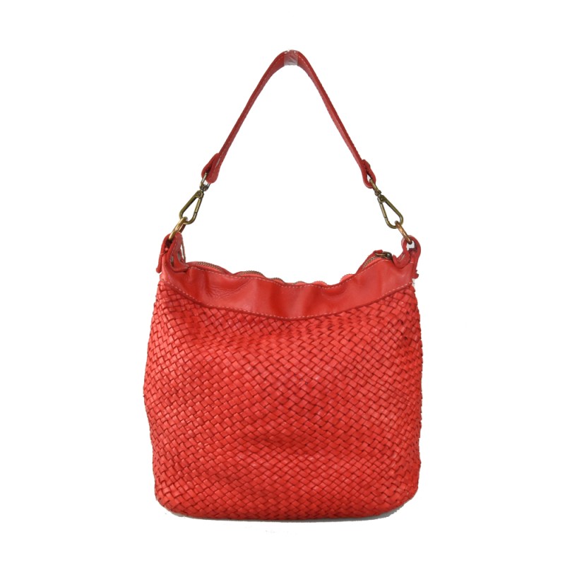 Wilma Rose  Flettet liten bag