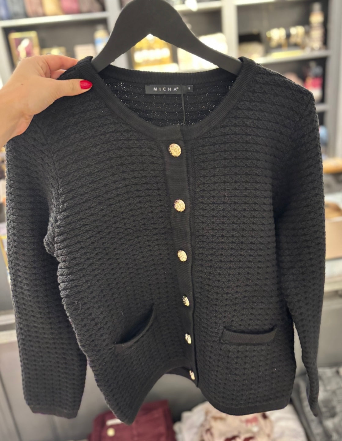 Micha  Cardigan Structure