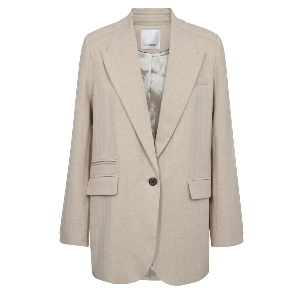 Linen Single Blazer