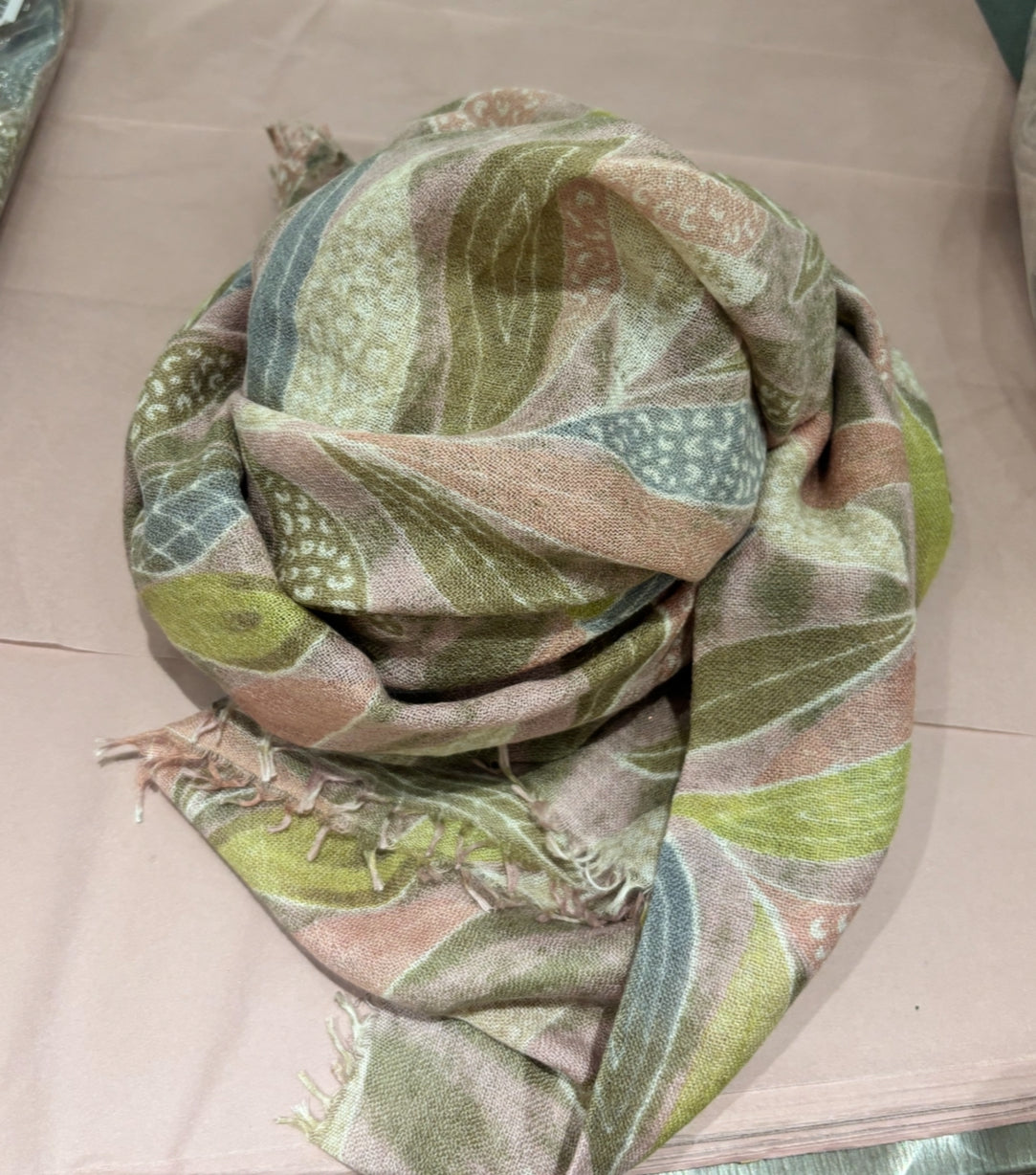 Hemisphere  Scarf woven print 95x180