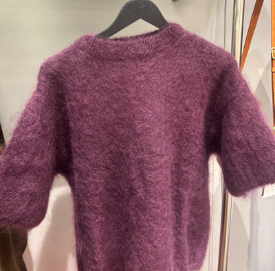 Elle & Rosa  Mohair topp med kort arm