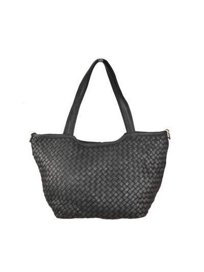 Wilma Rose  Skinnbag med flettet front