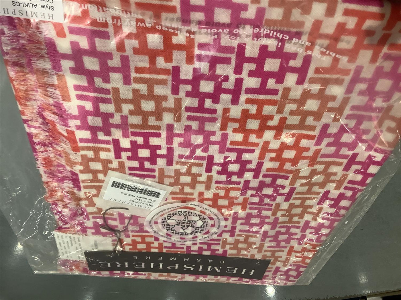 Hemisphere  ALIKIBI-CS scarf H print