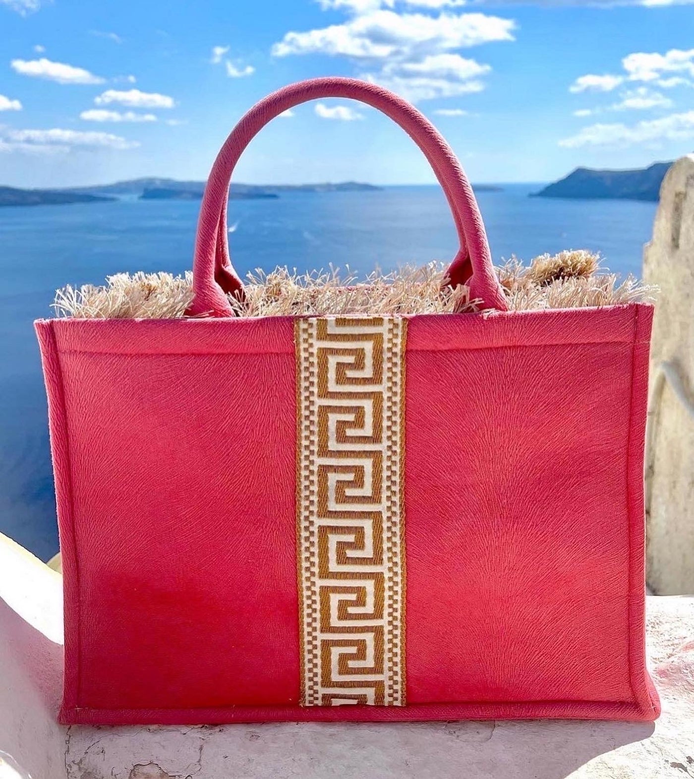 Maiandros Tote Pink