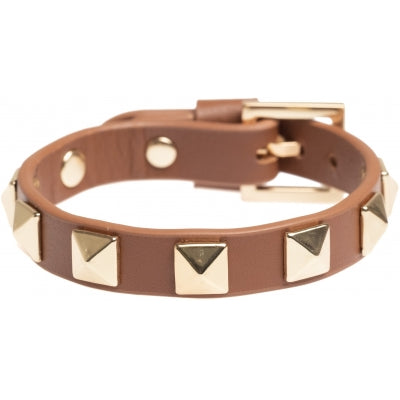 Leather Stud Bracelet