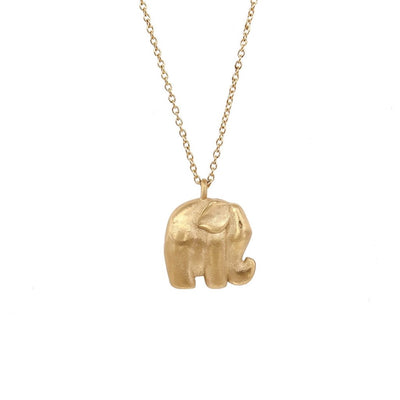 Elephant necklace big